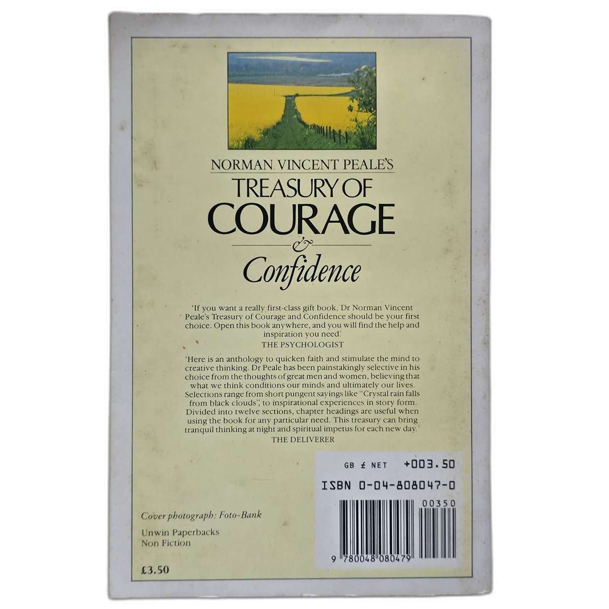 Treasury of Courage & Confidence - Norman Vincent Peale