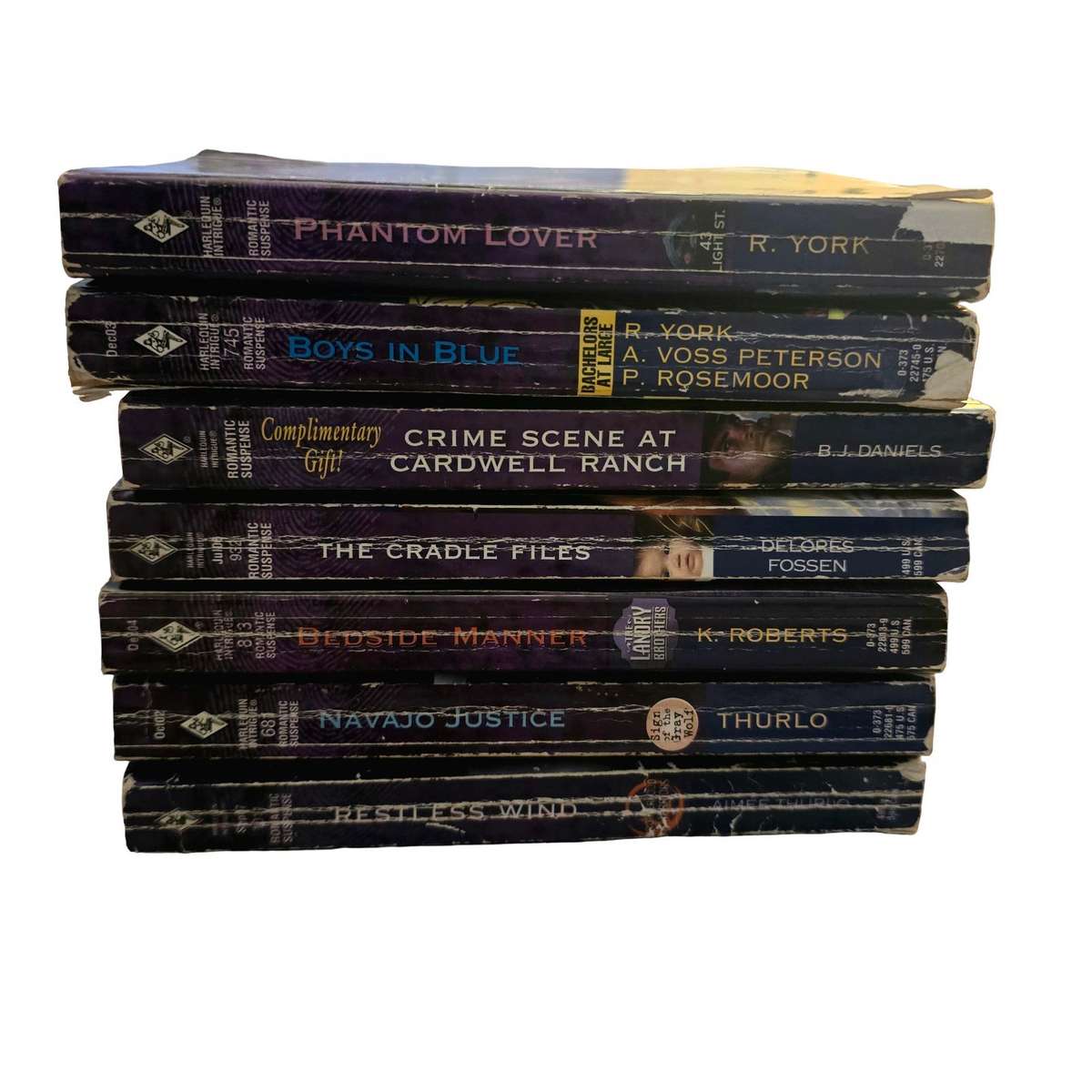 Harlequin Intrigue Series 7-pack