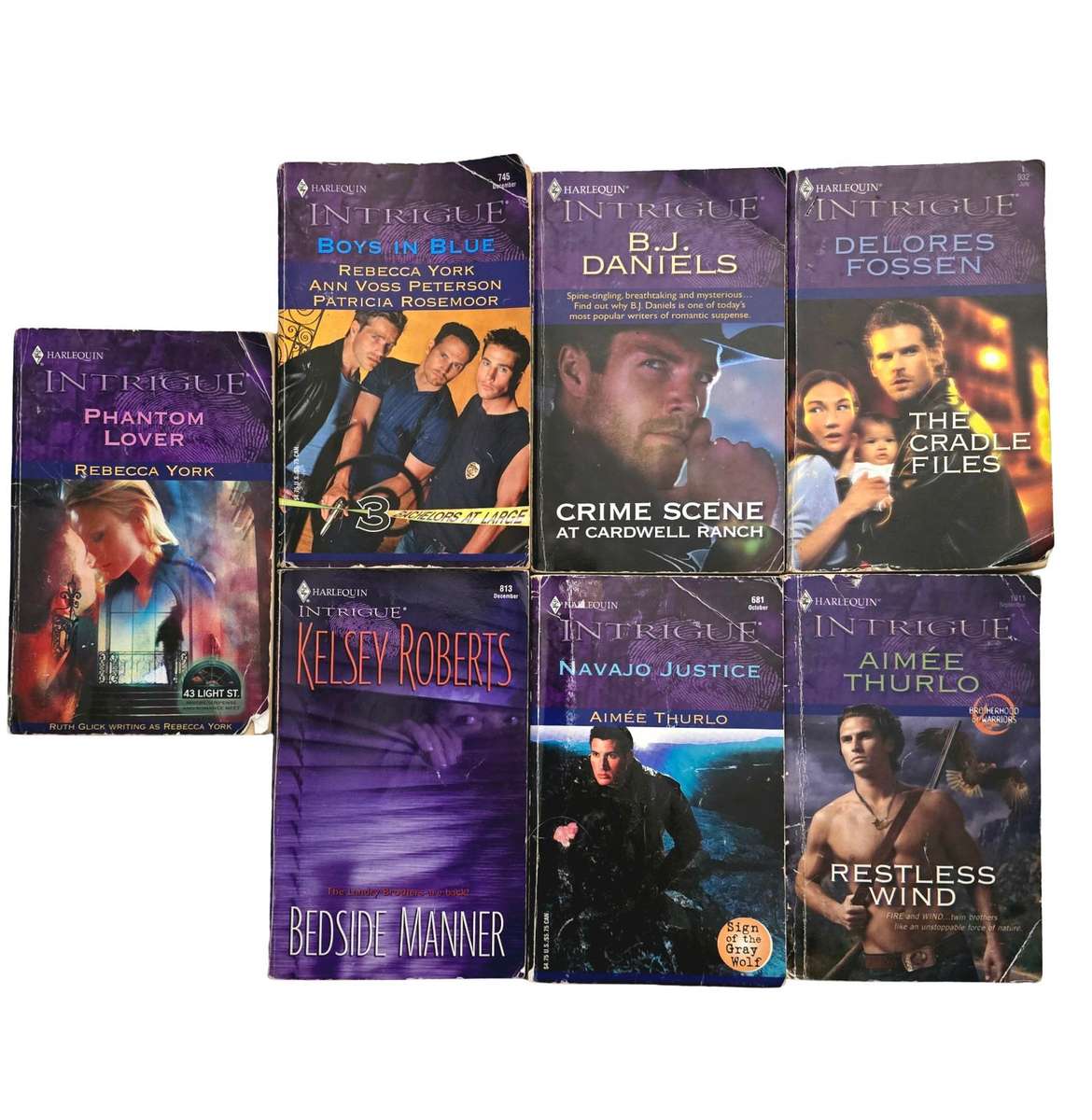 Harlequin Intrigue Series 7-pack