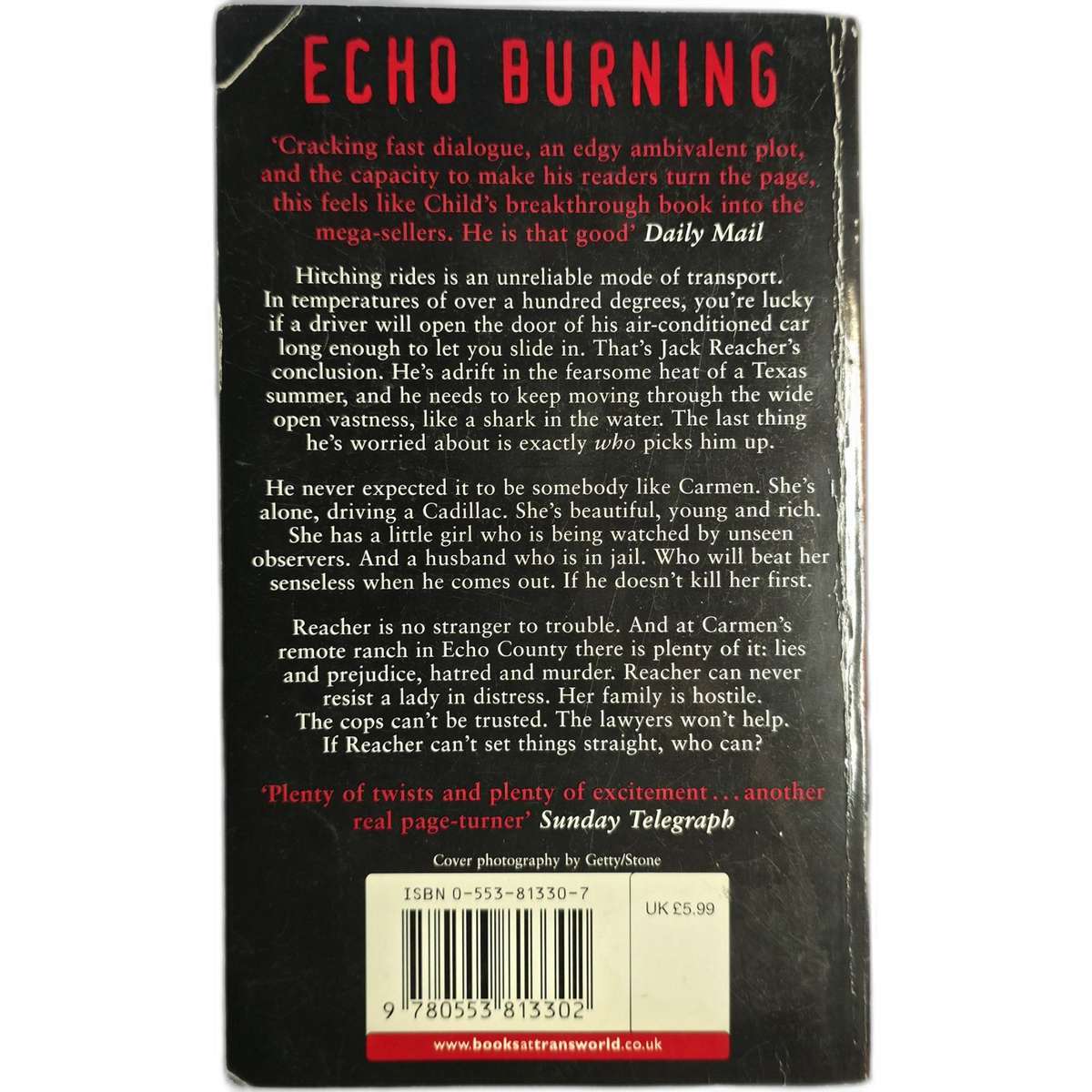 Echo Burning - Lee Child