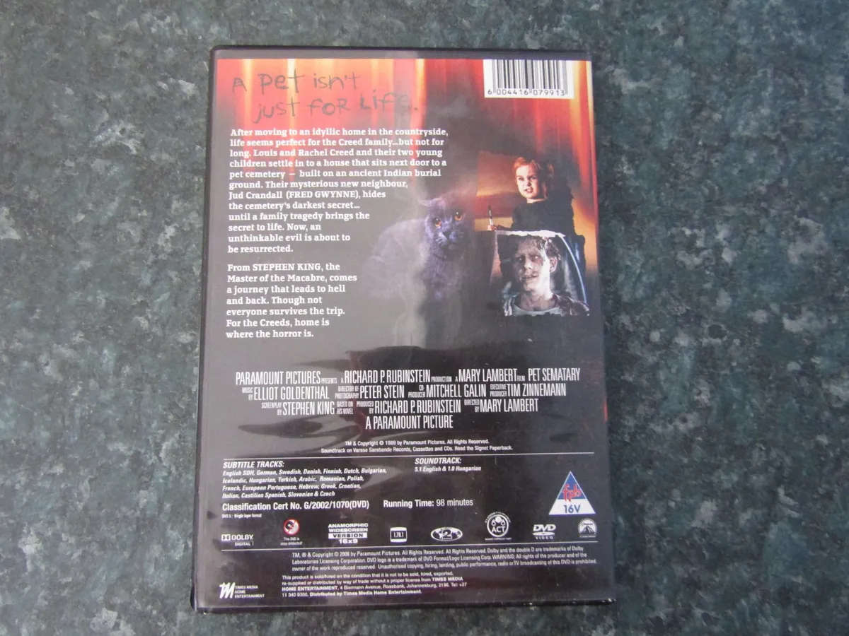 Pet Semetary (DVD)