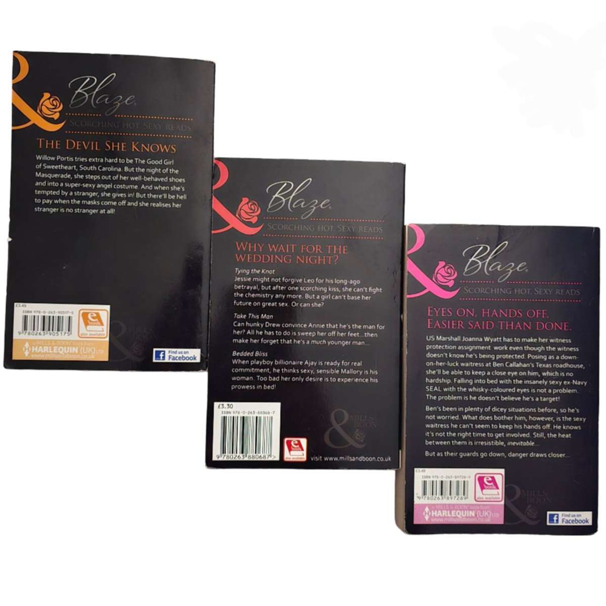 Mills & Boon Blaze Extra Spicy 3-pack - Various