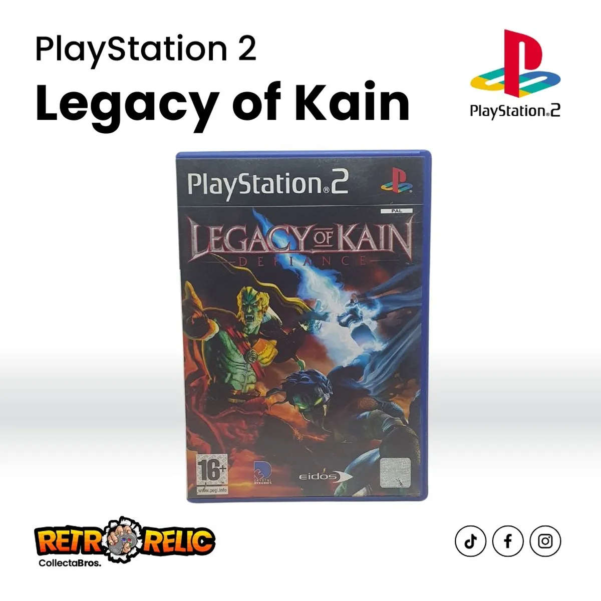 PlayStation Two  Legacy of Kain(PS2) videogame - Pre-Owned