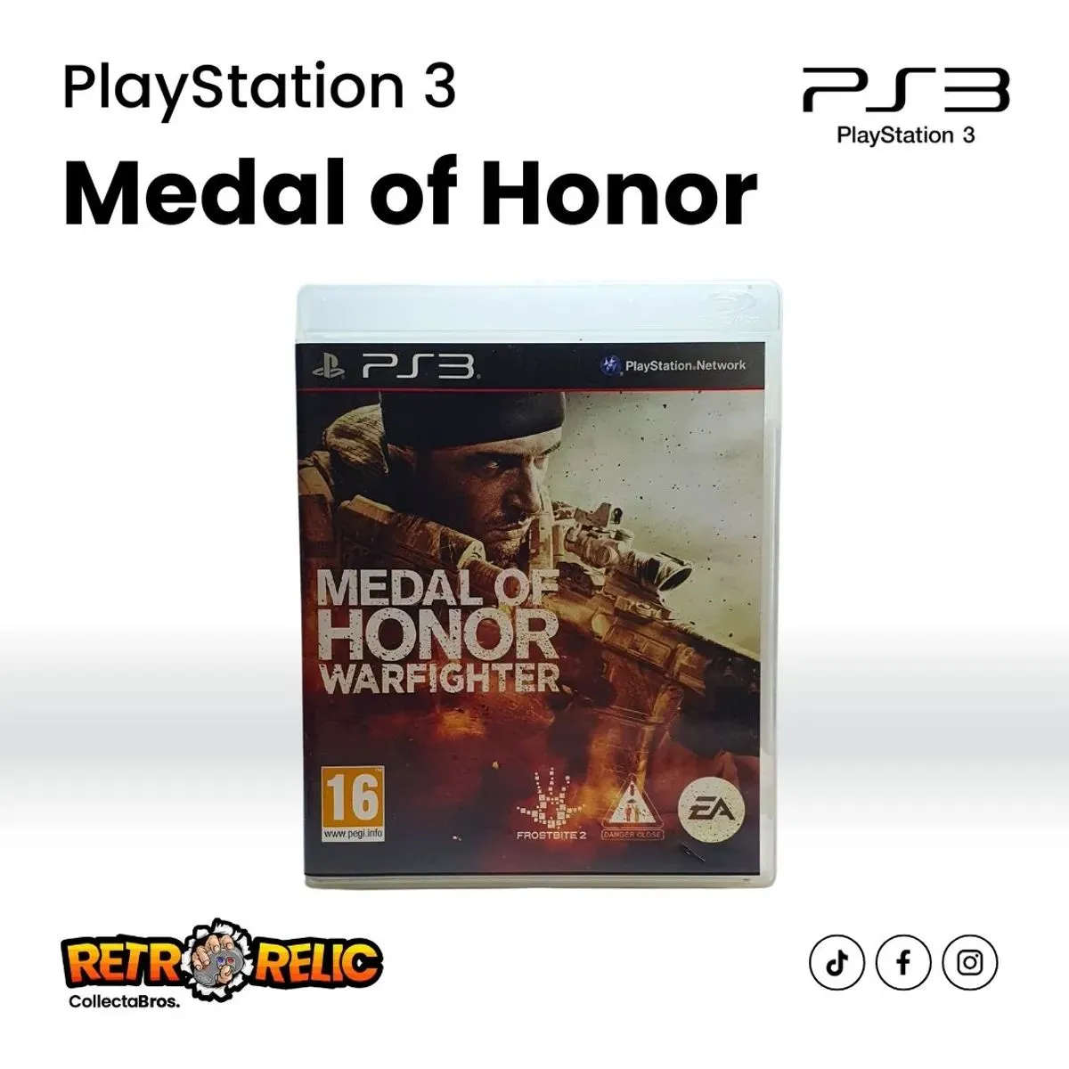 Medal of Honour (PS3) videogame Game Combo - Pre-Owned