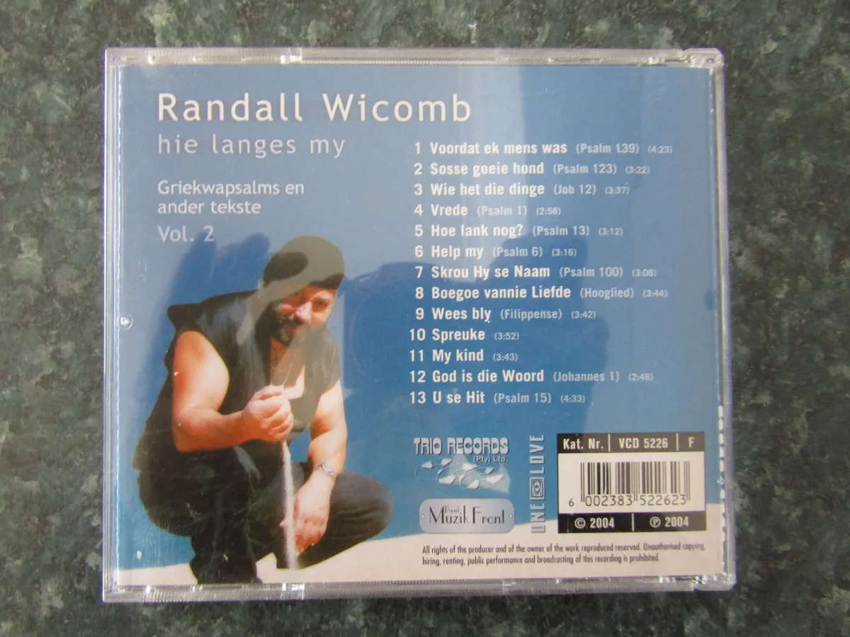 Randall Wicomb - Hie langes my (CD)