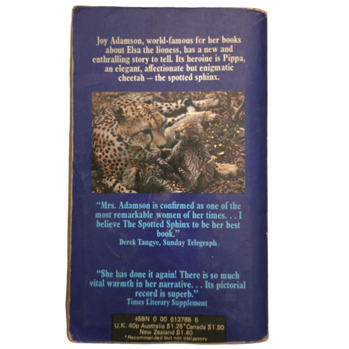 The Spotted Sphinx - Joy Adamson