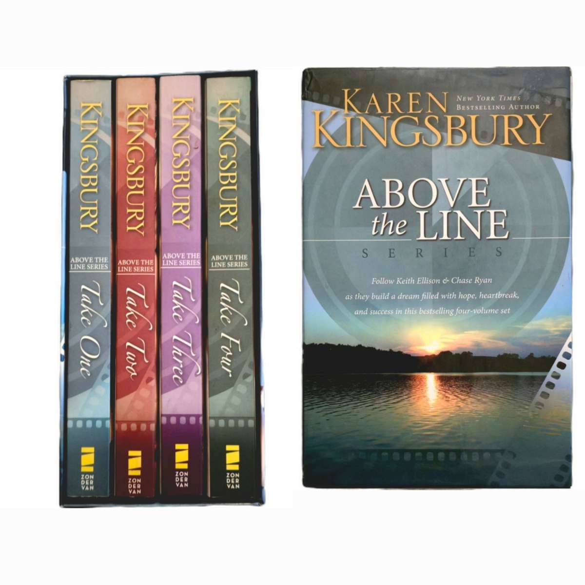 Above the Line 4 book boxset - Karen Kingsbury