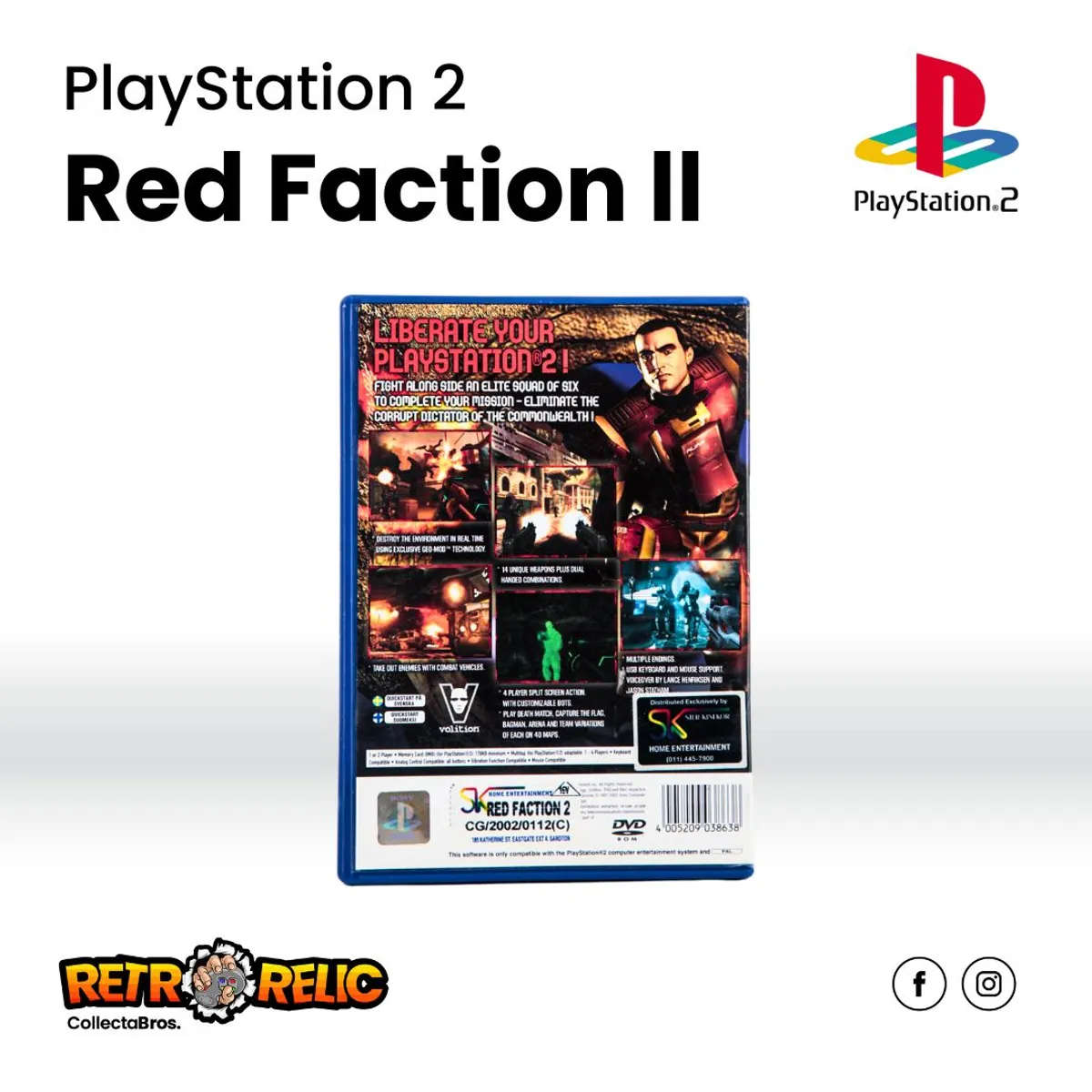Red Faction II PS2 - Pre-Owned - PlayStation Two