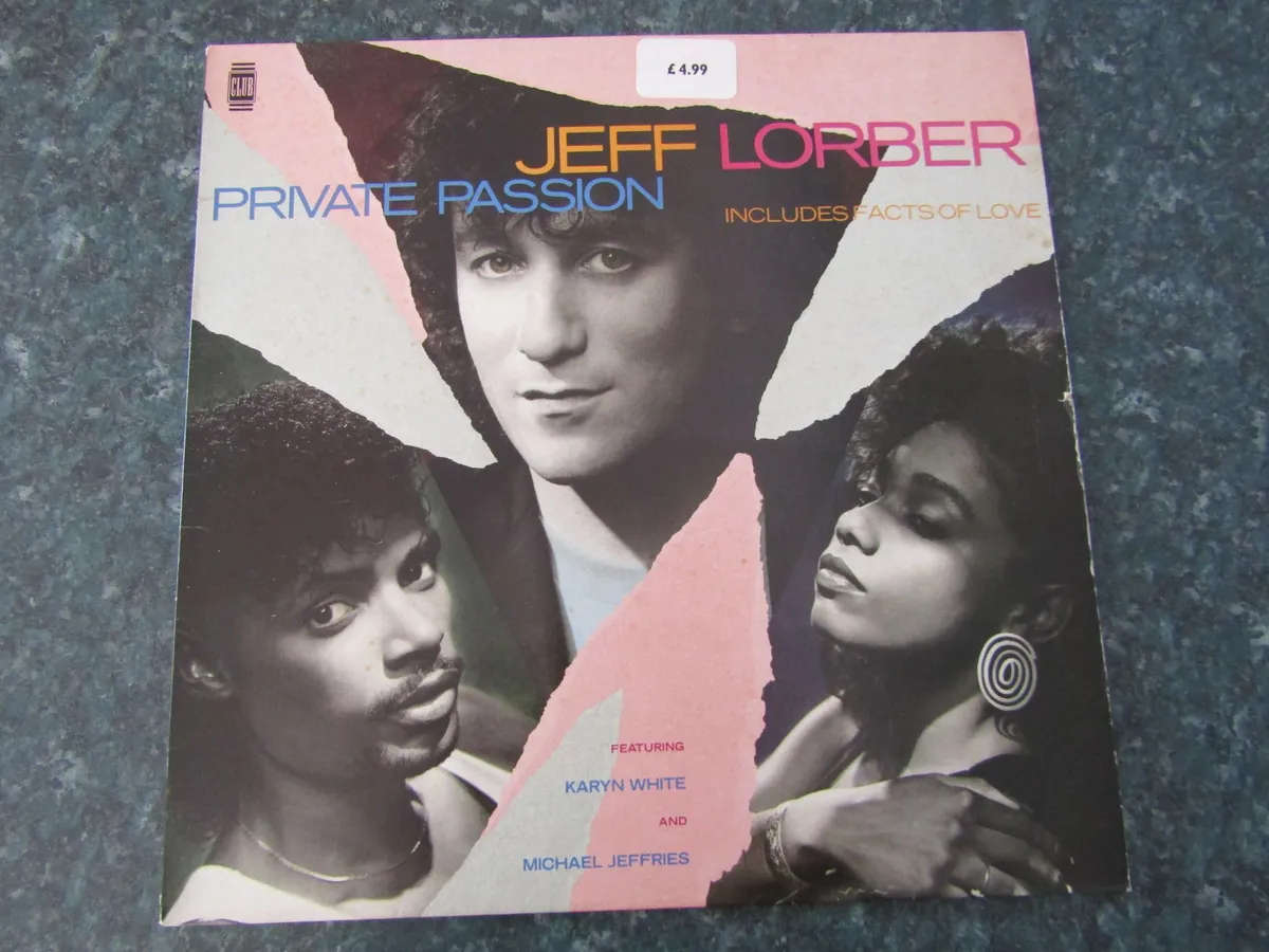 Jeff Lorber Featuring Karyn White And Michael Jeffries - Private Passion (LP)
