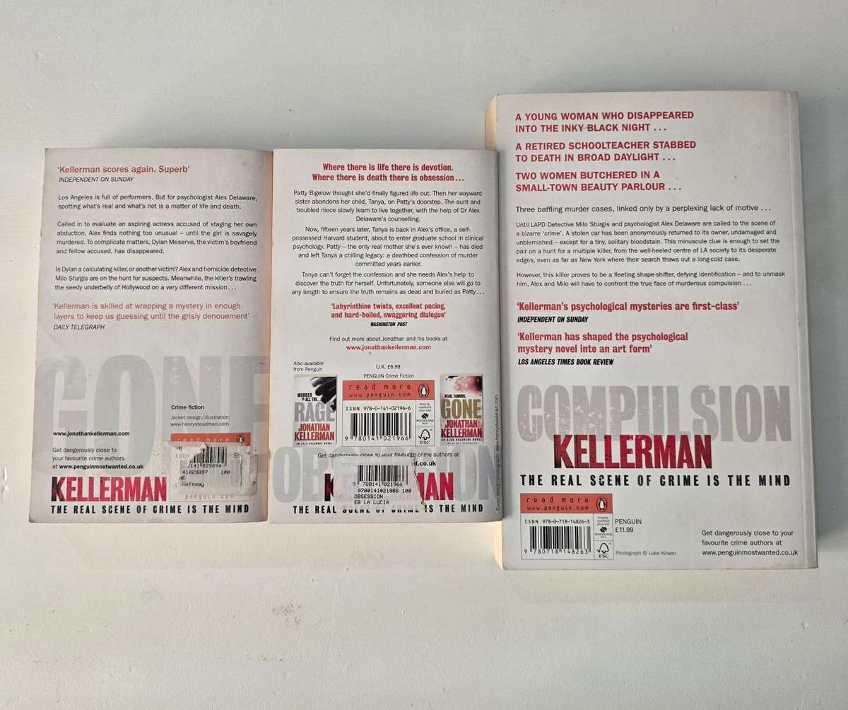 Jonathan Kellerman Valuepack Bundle: 3 Books- Alex Delaware Books 20 - 22