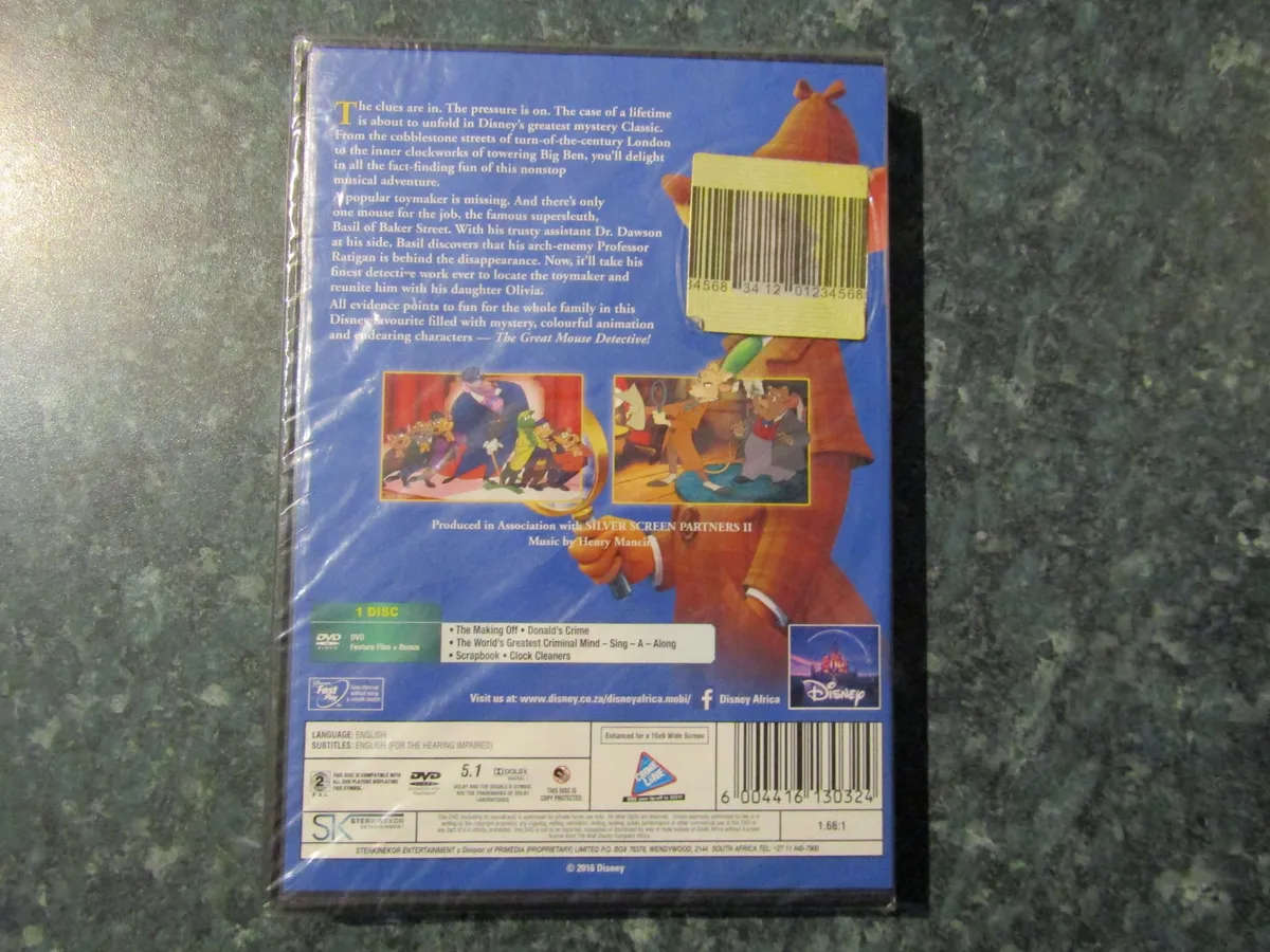 Basil the Great Mouse Detective (DVD)