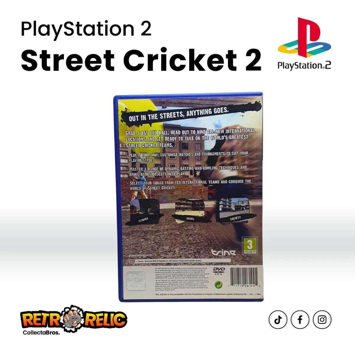 Street Cricket Champions 2 (PS2) videogame - Pre-Owned