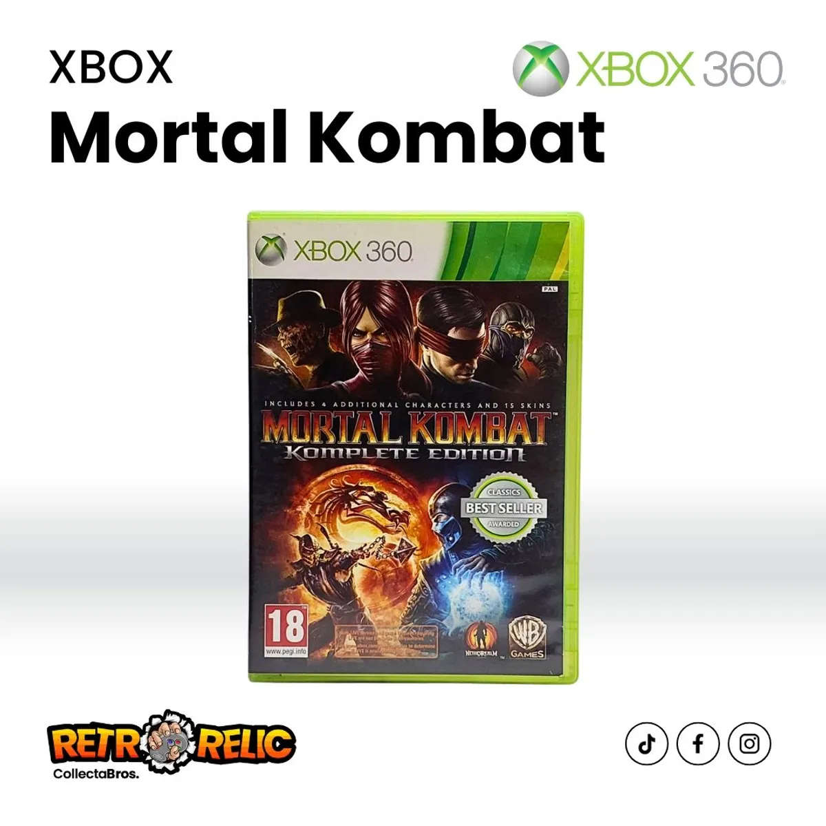 Mortal Kombat Komplete Edition Videogame- Pre-Owned