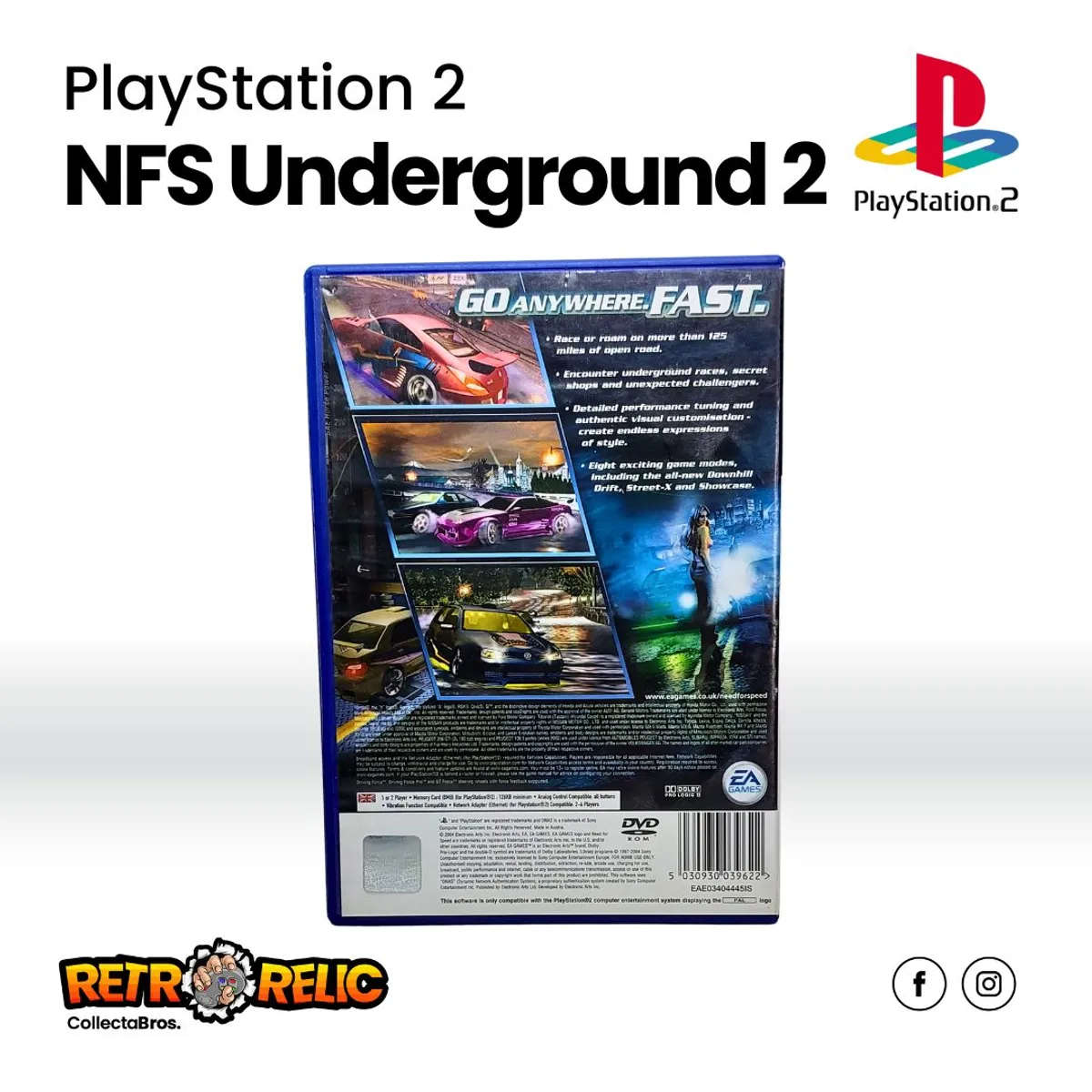 Need for Speed: Underground 2 PS2