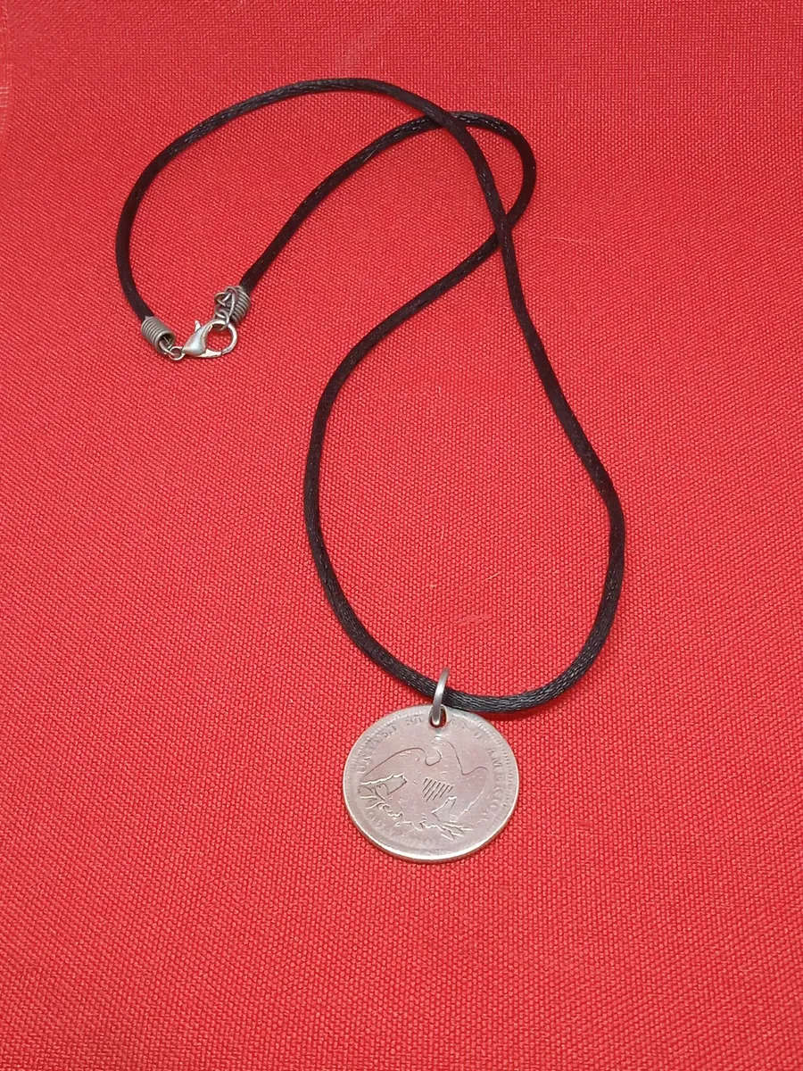 SILVER COIN NECKLACE