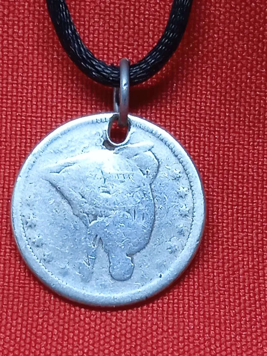 SILVER COIN NECKLACE