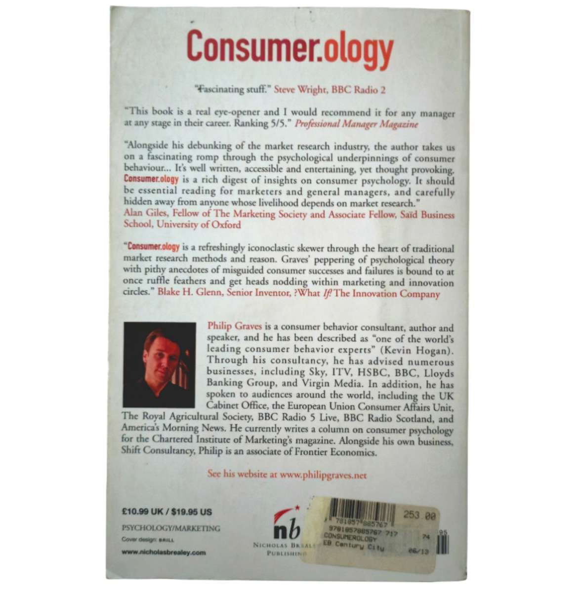 Consumer.ology - Philip Graves