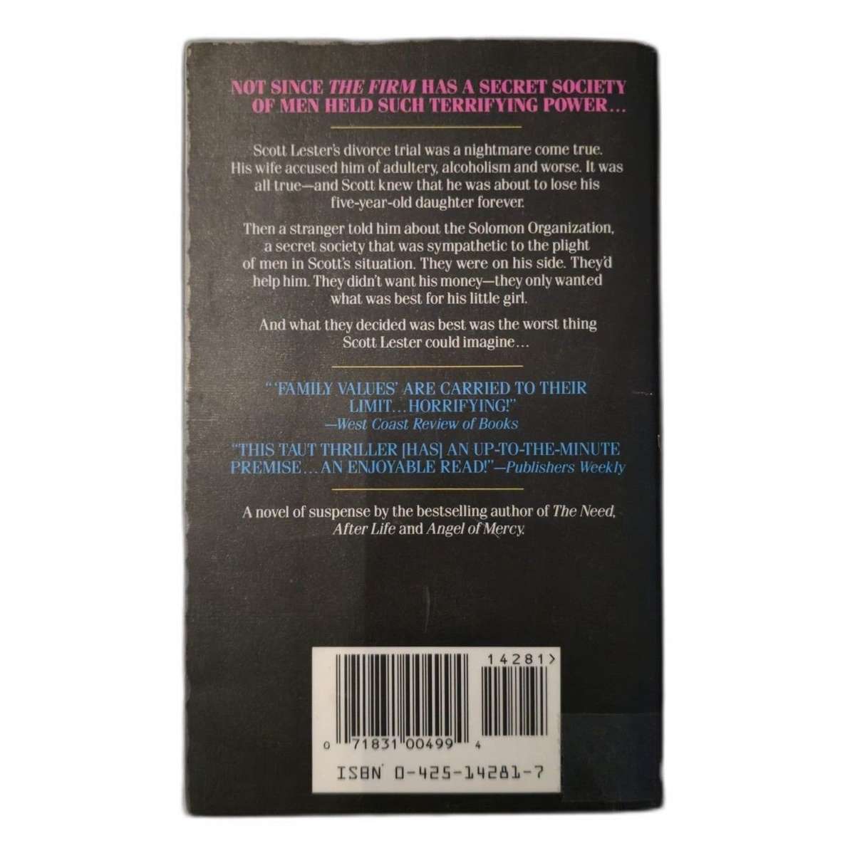 The Solomon Organization - Andrew Neiderman