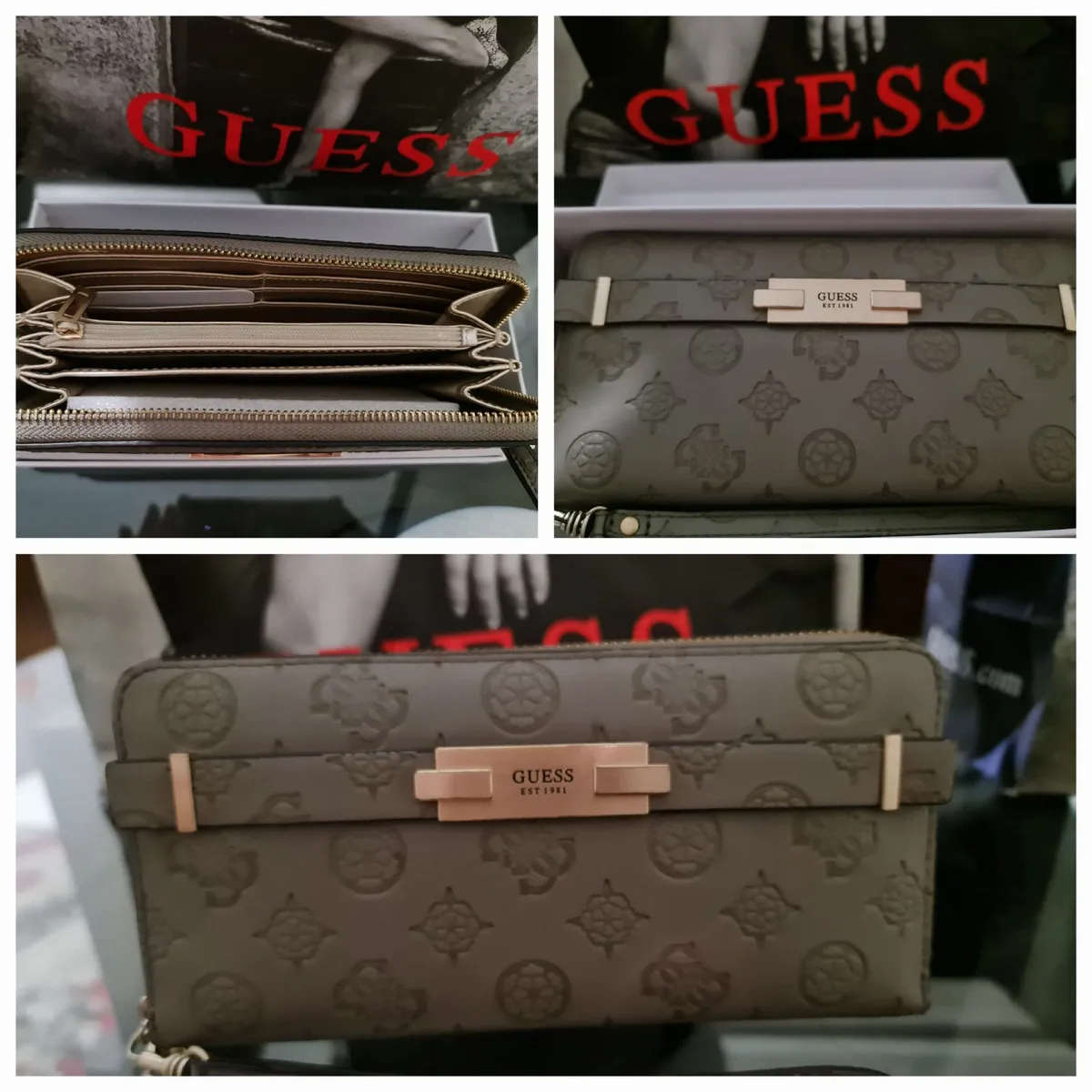Genuine Guess Grey Wallet