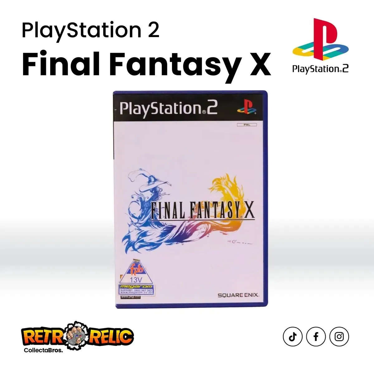 Final Fantasy X PlayStation Two (PS2) videogame - Pre-Owned