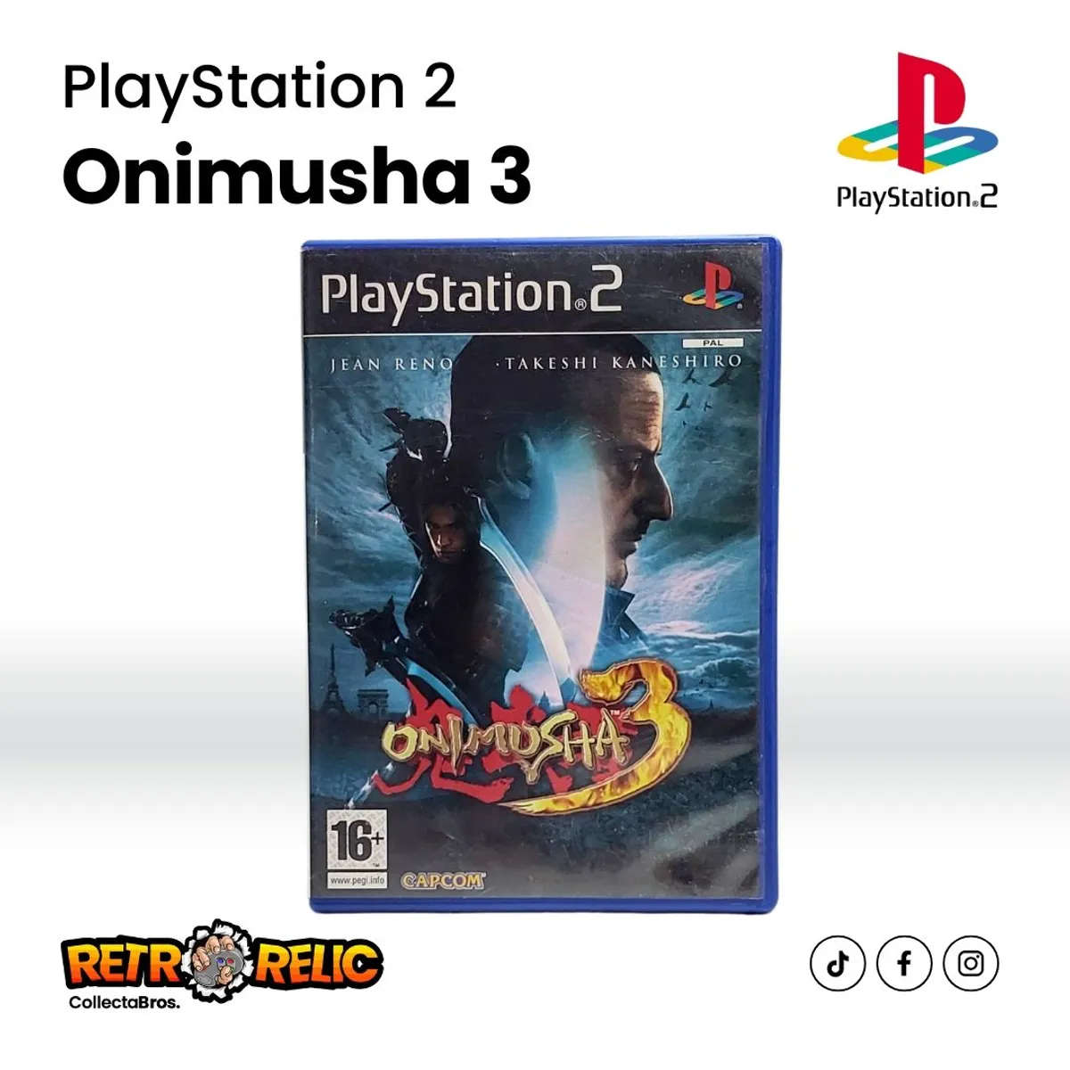 Onimusha 3 (PS2) videogame