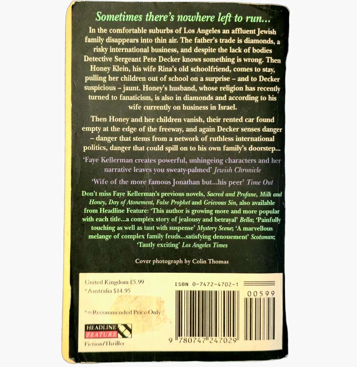 Sanctuary - Faye Kellerman