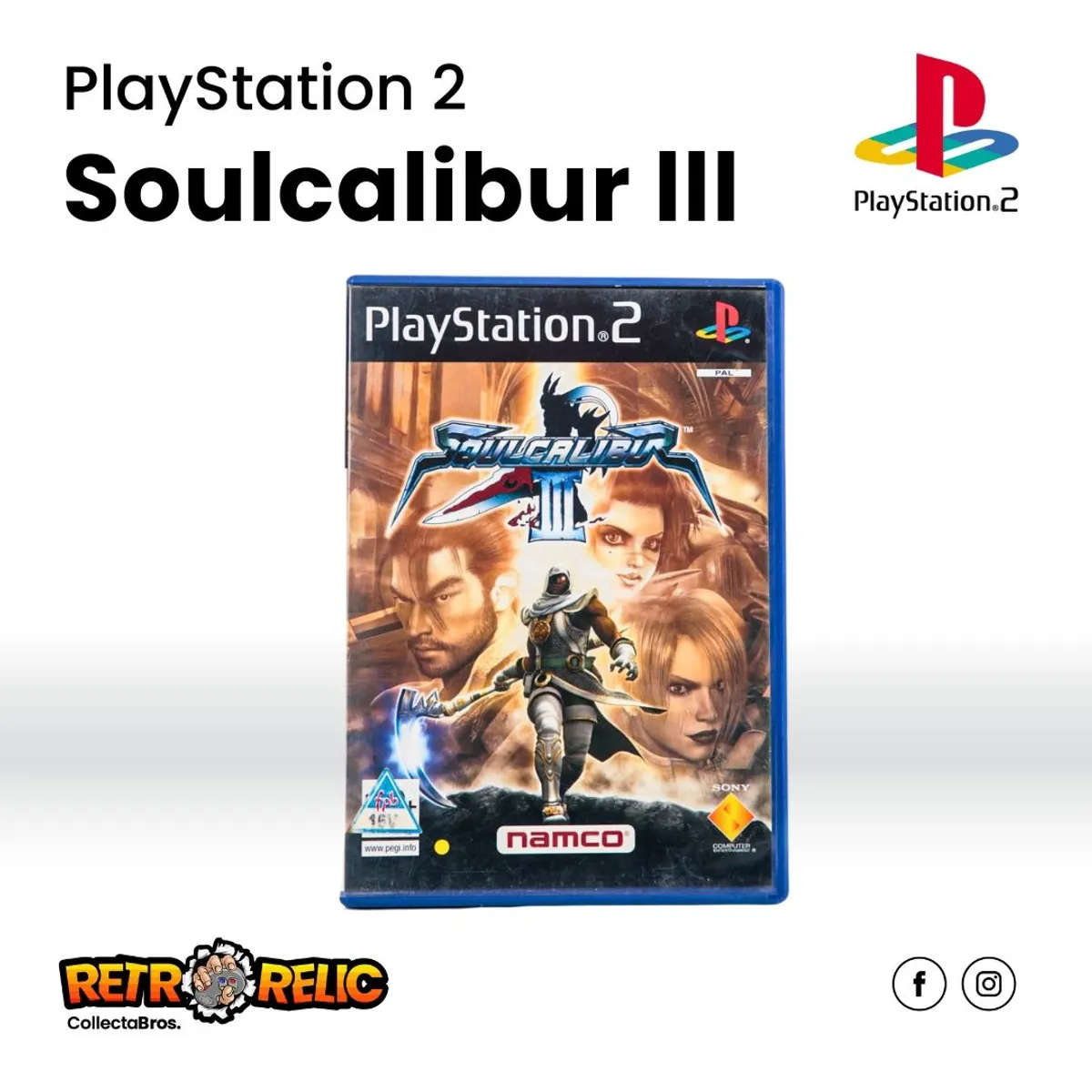 Soulcalibur III  PlayStation Two (PS2) videogame - Pre-Owned