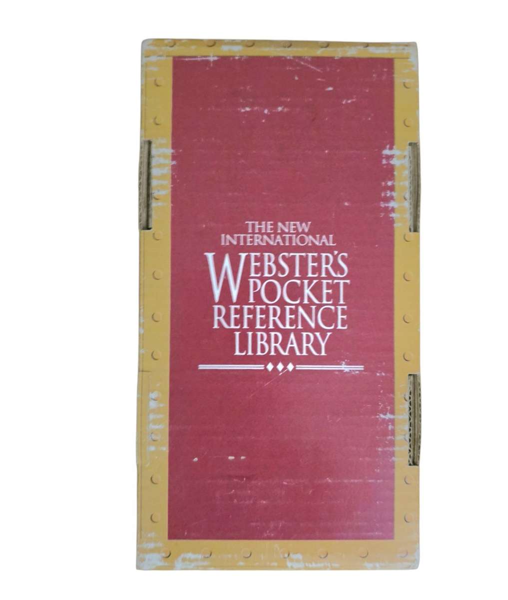 Webster pocket reference library: 3 volume set