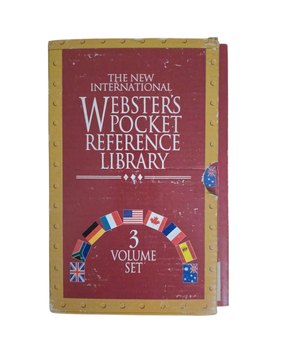 Webster pocket reference library: 3 volume set