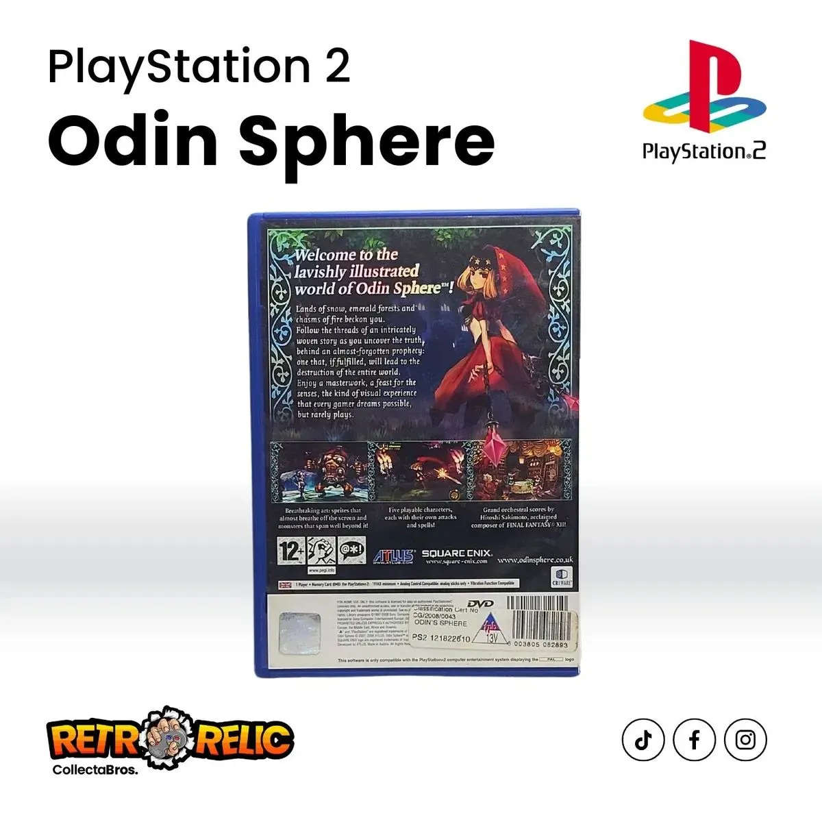 Odin Sphere PlayStation Two (PS2) videogame - Pre-Owned