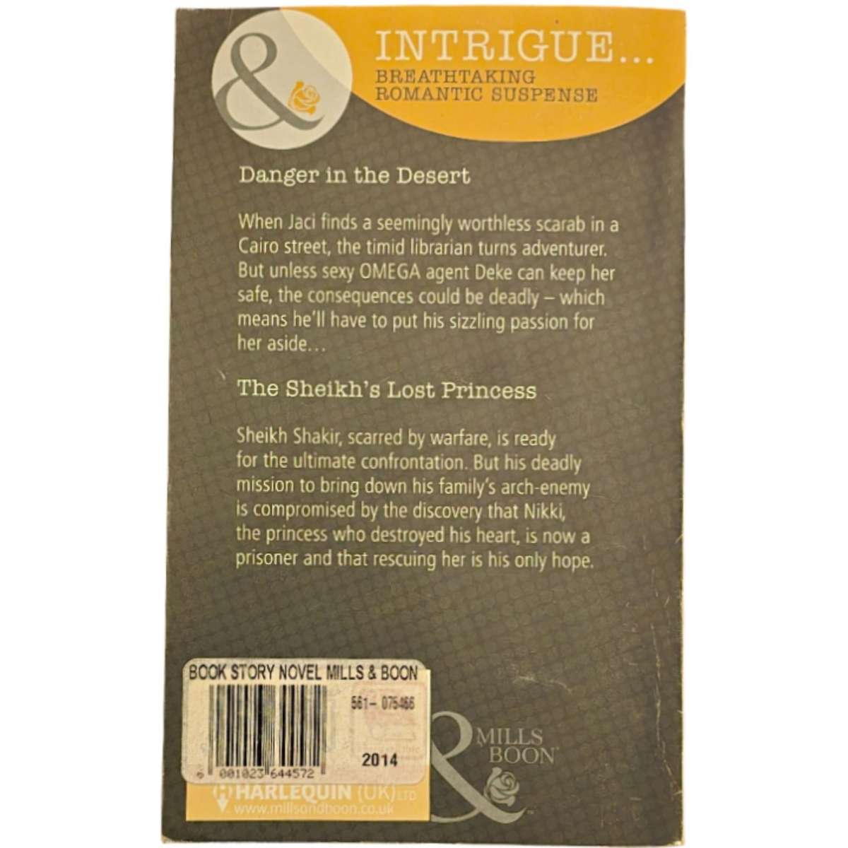 Mills & Boon Intrigue 2 books in 1 - Various