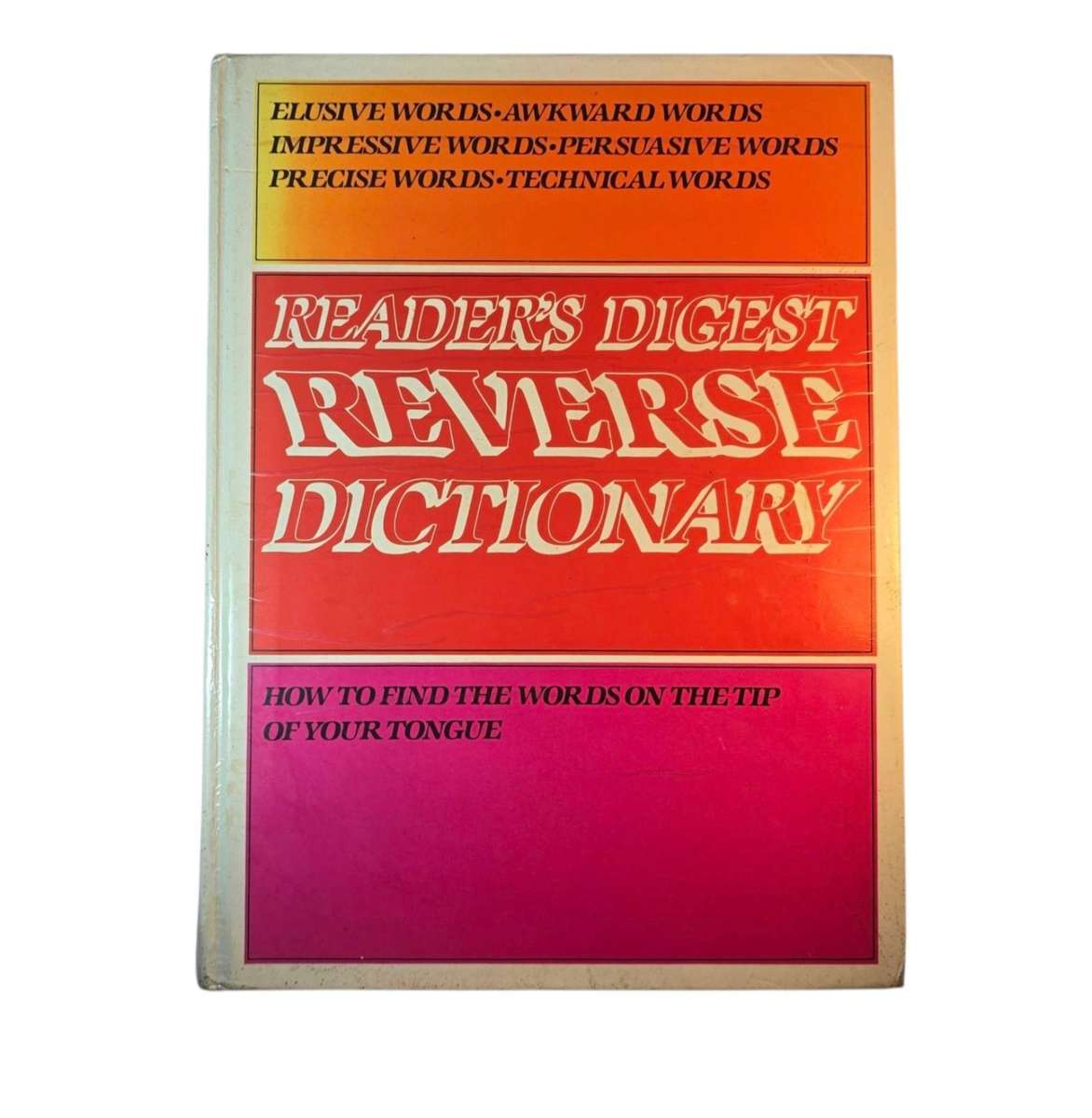 Reverse Dictionary: How to find the words on the tip of your tongue