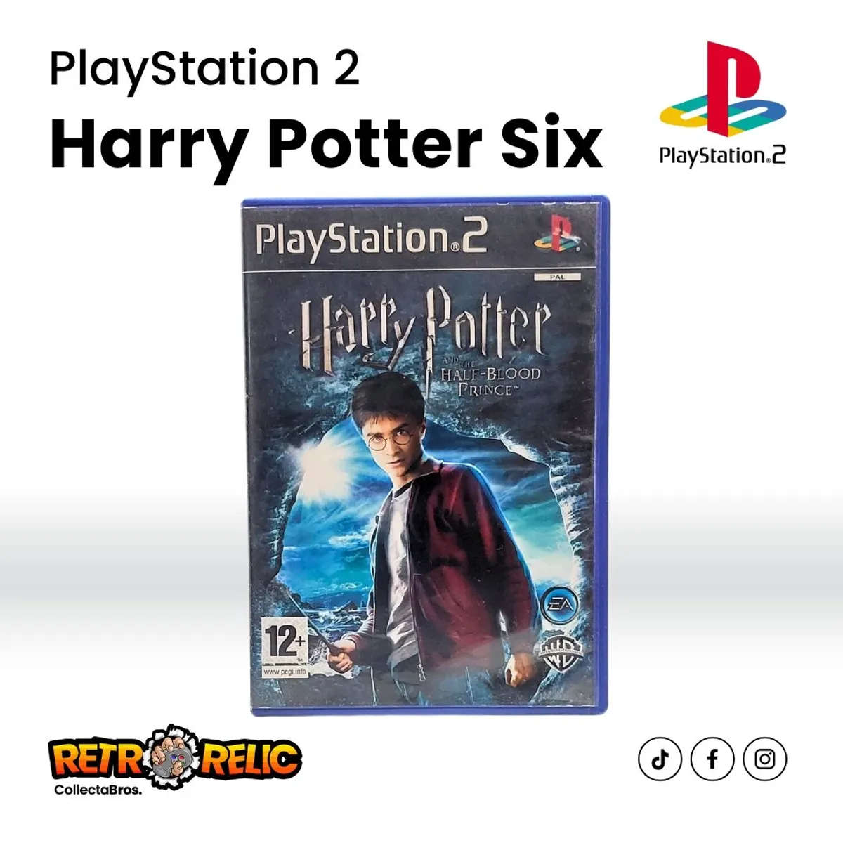 Harry Potter and the Half-Blood Prince (PS2) videogame - Pre-Owned - Complete with Booklet !