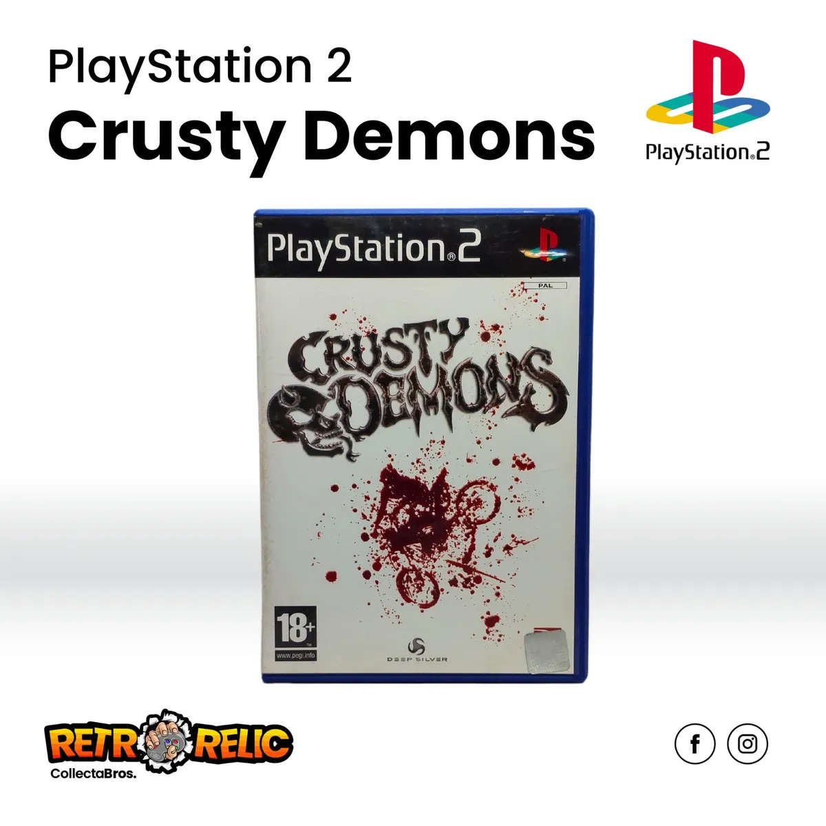 Crusty Demons PlayStation Two (PS2) videogame - Pre-Owned