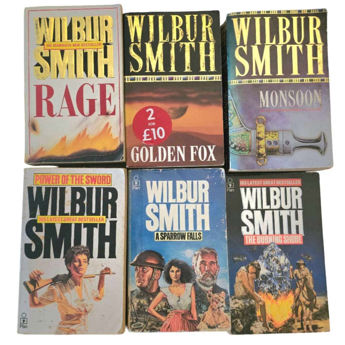 Courtney Saga Valuepack Bundle - Wilbur Smith