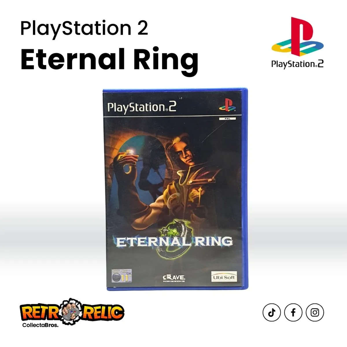 PlayStation Two  Eternal Ring (PS2) videogame - Pre-Owned