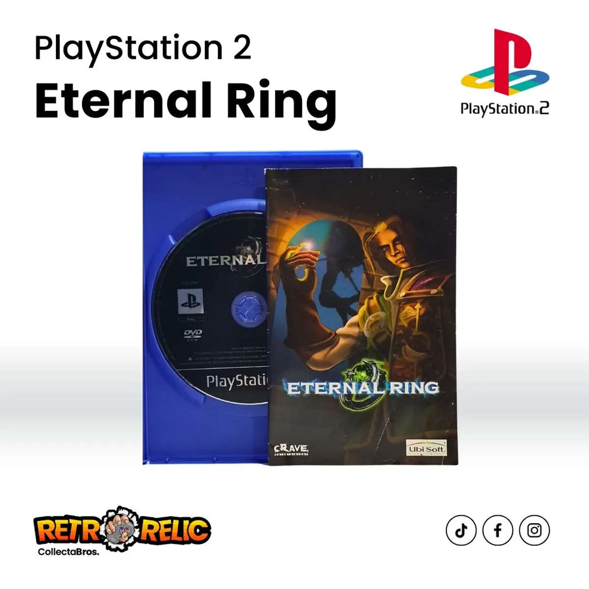 PlayStation Two  Eternal Ring (PS2) videogame - Pre-Owned