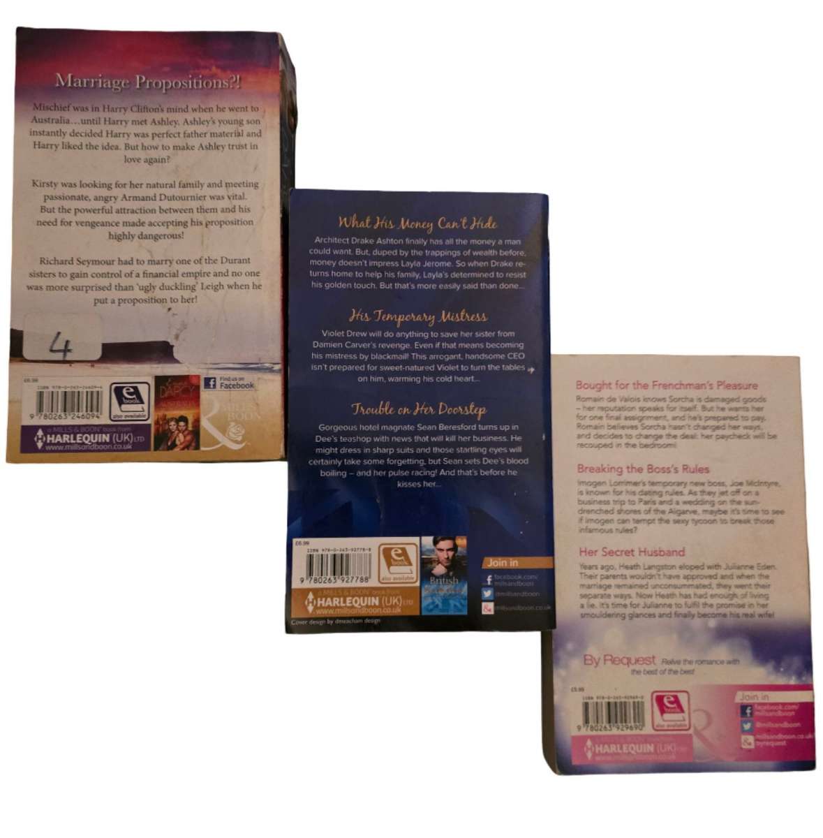 Mills & Boon 3-in-1 3-pack