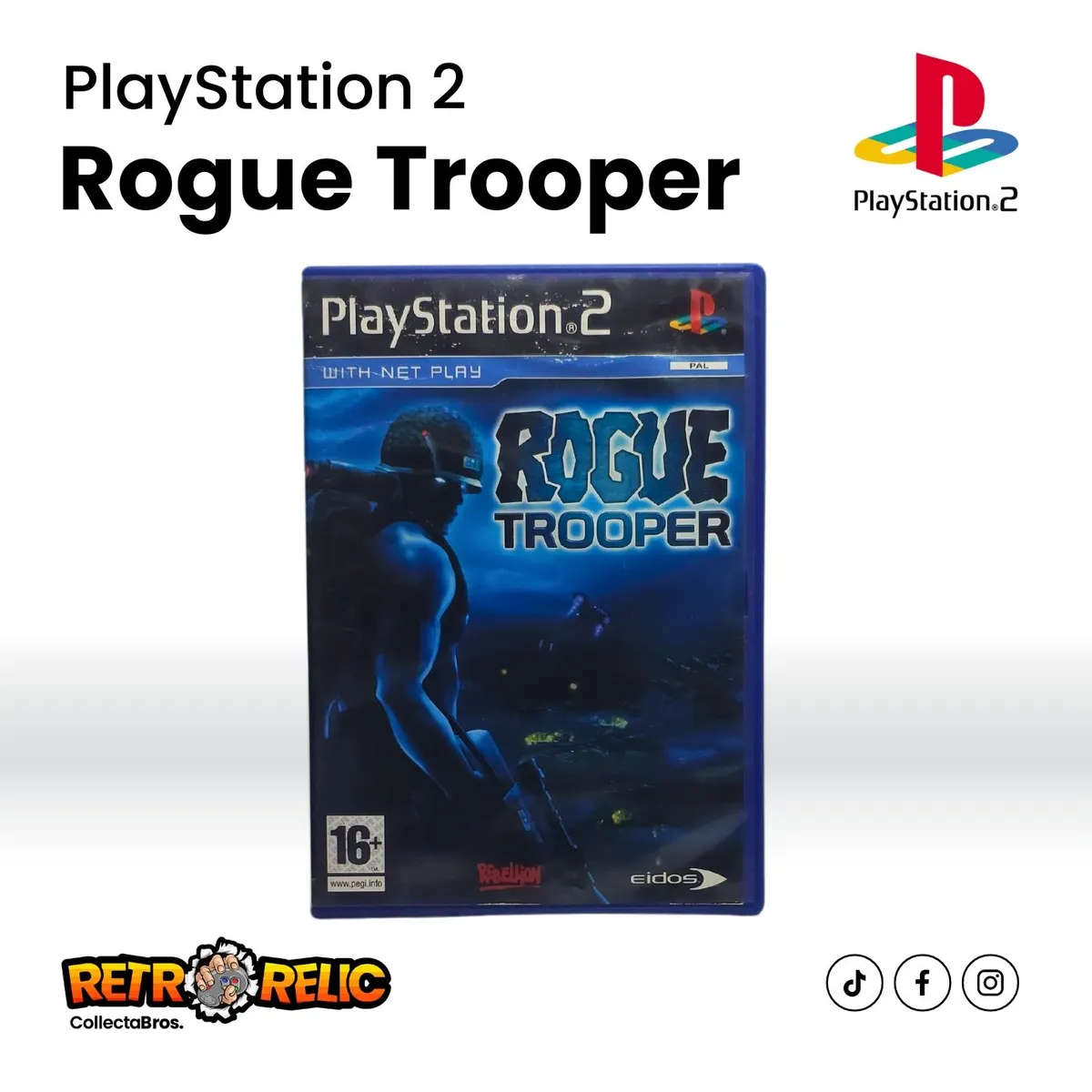 PlayStation Two - Rogue Trooper (PS2) video-game - Pre-Owned