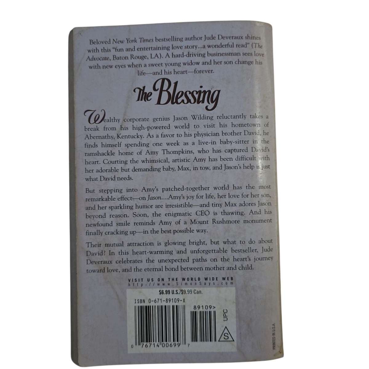 The Blessing - Jude Deveraux