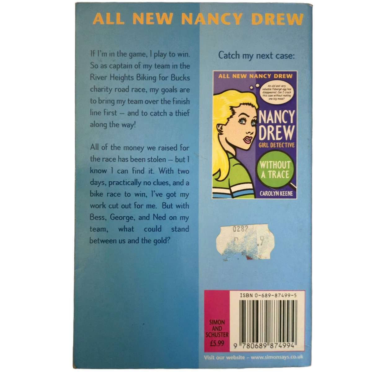 Nancy Drew: A Race Against Time - Carolyn Keene