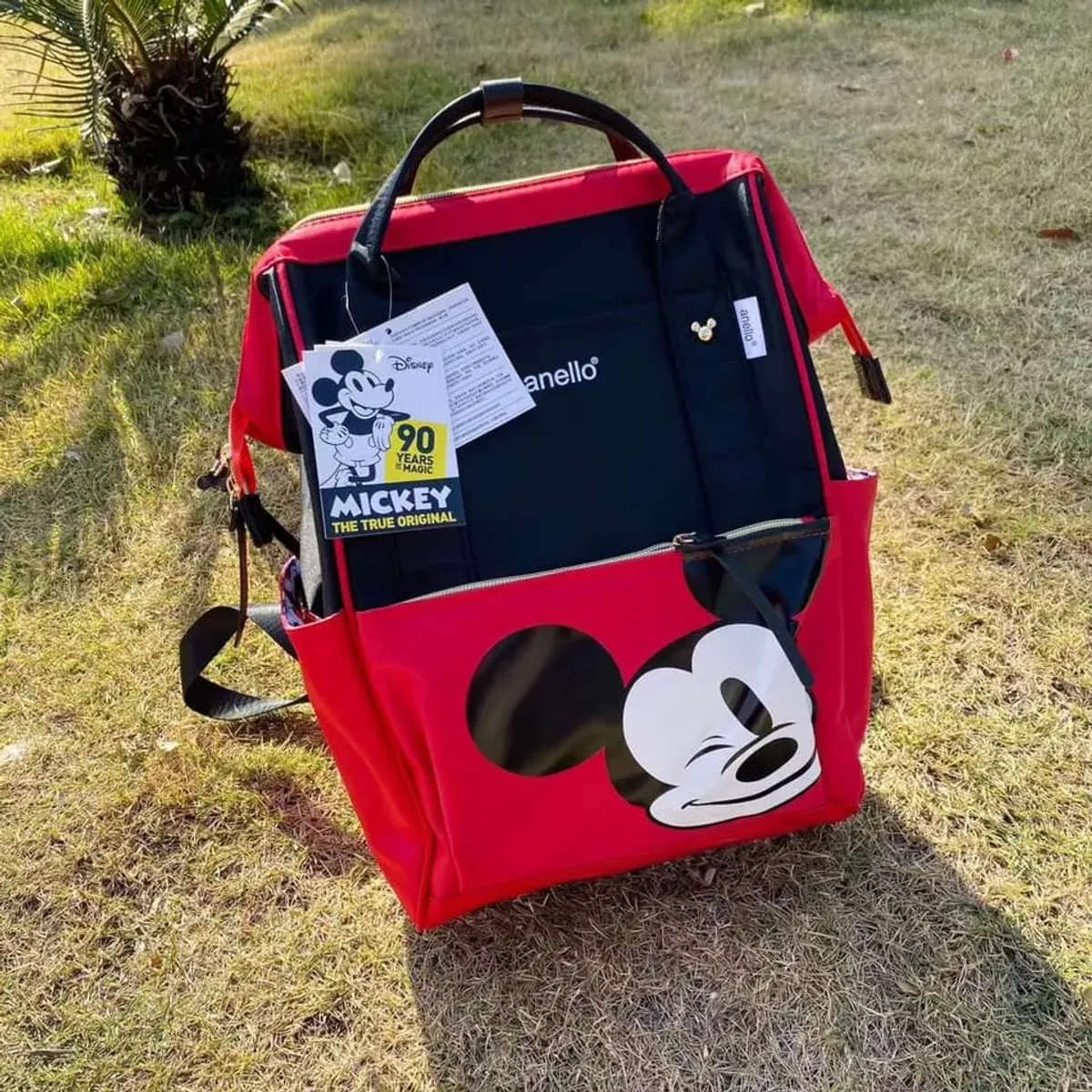 MICKEY MOUSE BACKPACK RED
