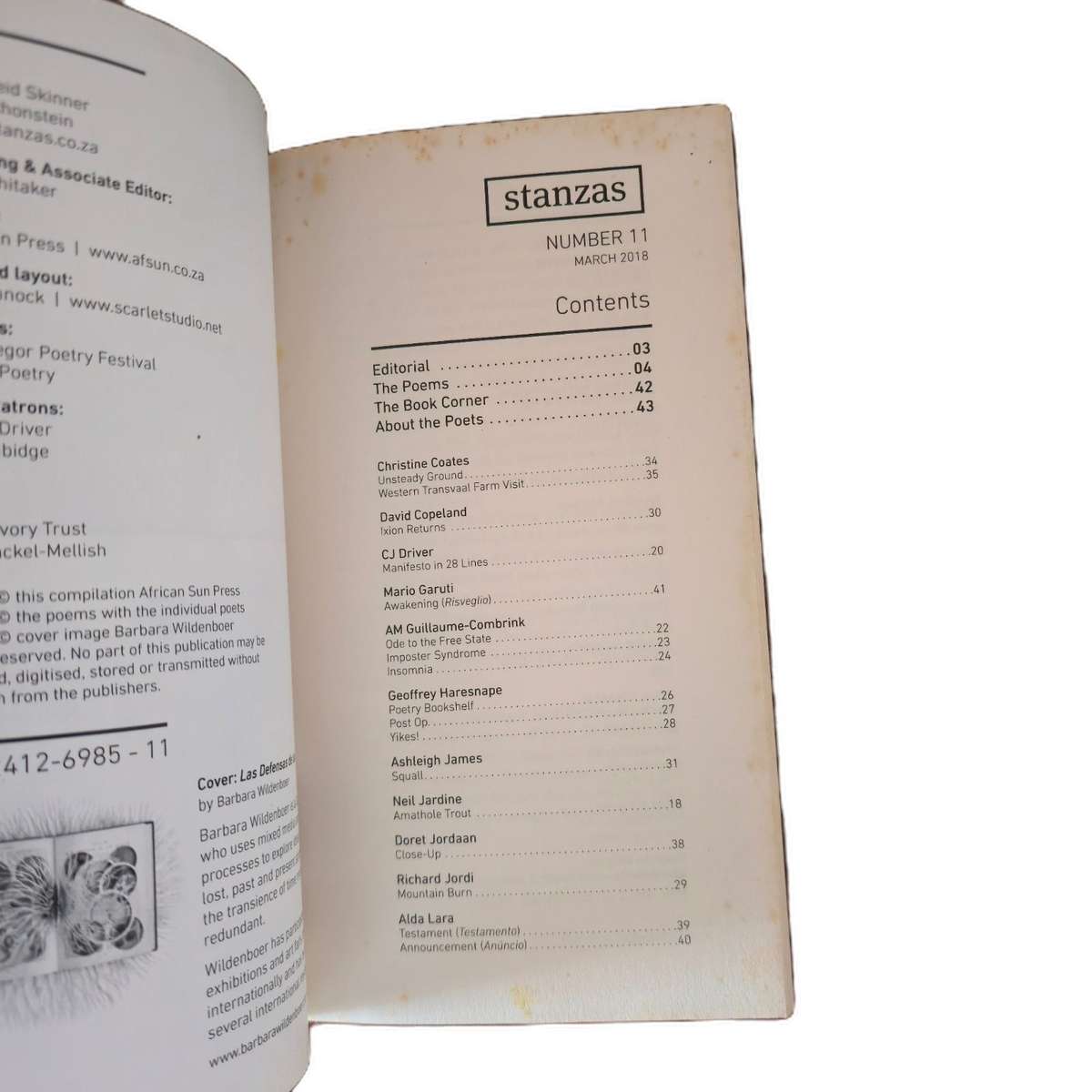 Stanzas Literary Journal 2-Pack - Various