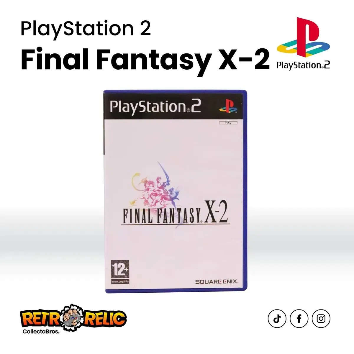 Final Fantasy X-2 PlayStation Two (PS2) videogame - Pre-Owned
