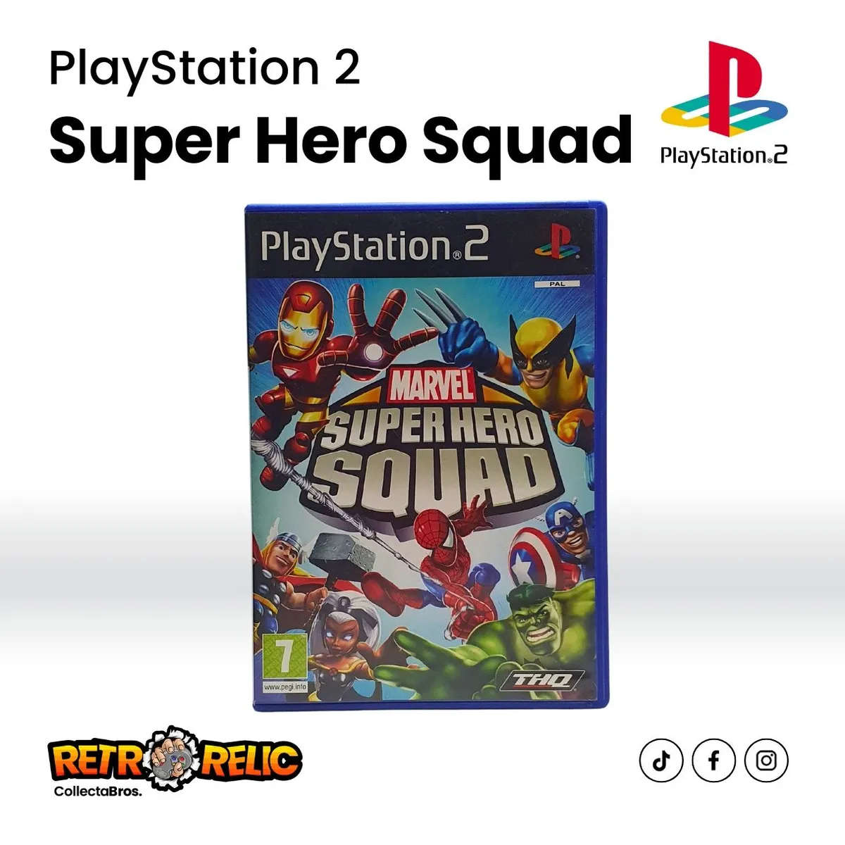 Marvel Super Hero Squad (PS2) videogame - Pre-Owned