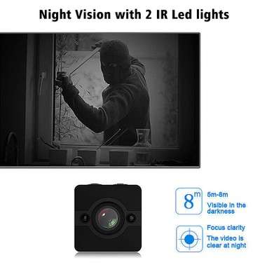 SQ12 Waterproof Mini Camera Sport Action