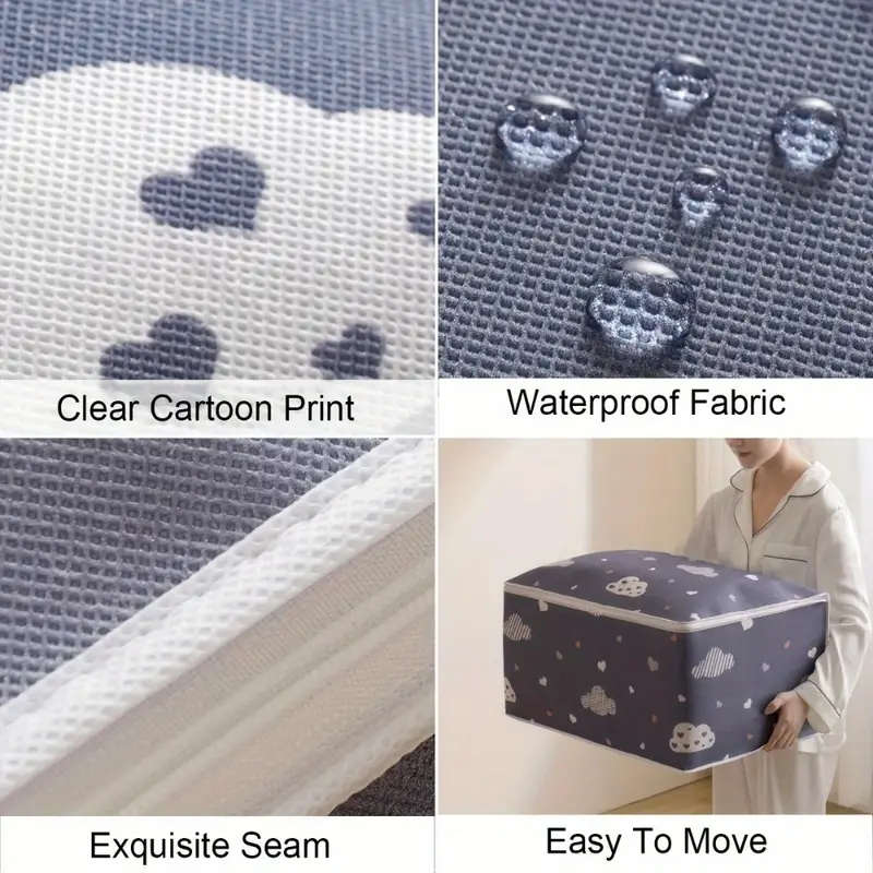 Extra Large Storage Bag with Reinforced Handles, Multipurpose