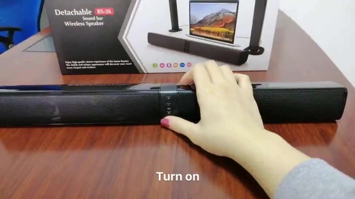 DETACHABLE BLUETOOTH SOUND BAR