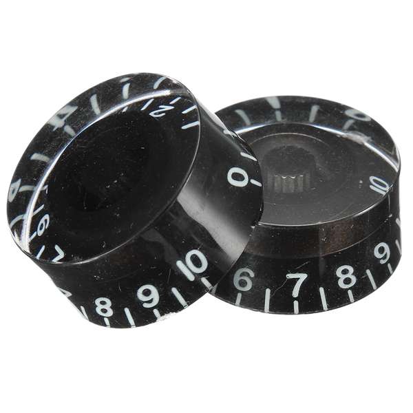 4pcs Speed Control Knobs Black for Gibson Les Paul For Electric Guitar