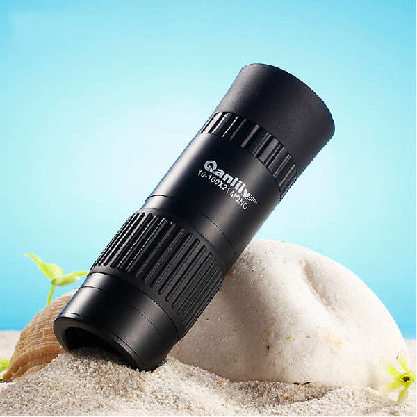 IPRee 10-100X21 Portable And Mini Monoculars High Magnification Night Vision Telescope